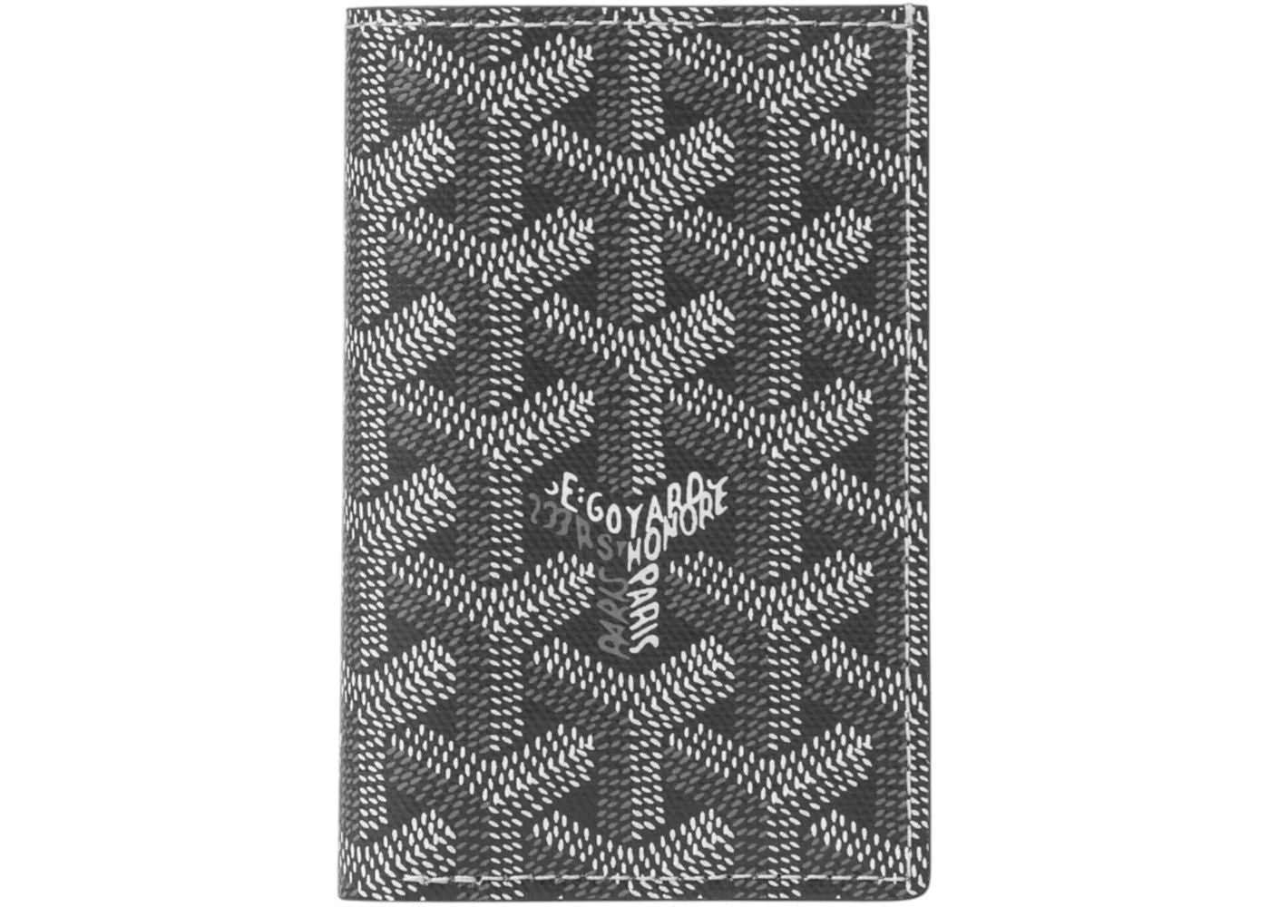 Goyard Saint Pierre Card Holder Grey - Like New
