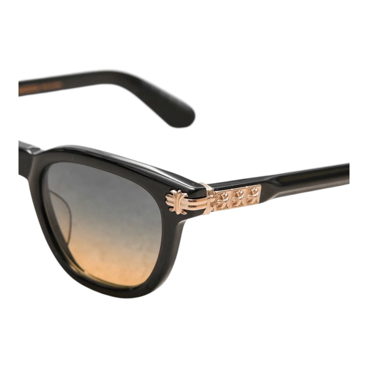 Chrome Hearts Smoke Show Sunglasses Black Gold
