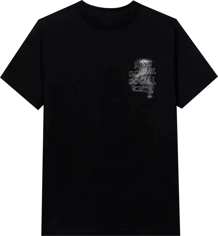 Anti Social Social Club ASSC Lightning Twista T-Shirt Black