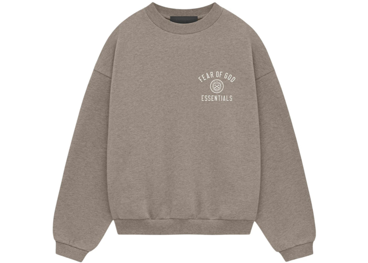 Fear of God Essentials Kids Fleece Crewneck (FW24) Heather Gray