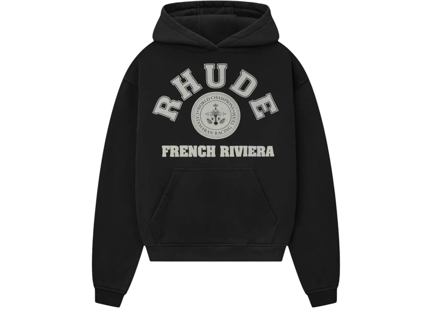 Rhude French Riviera Hood Black