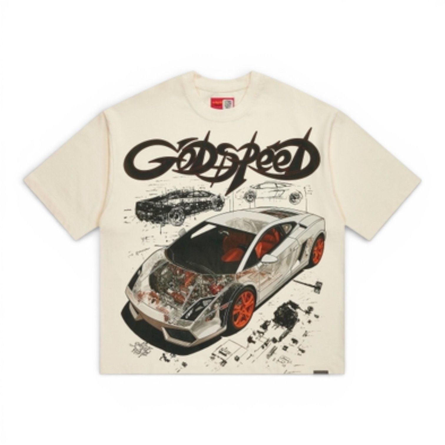 Godspeed Concept Art T-Shirt Bone