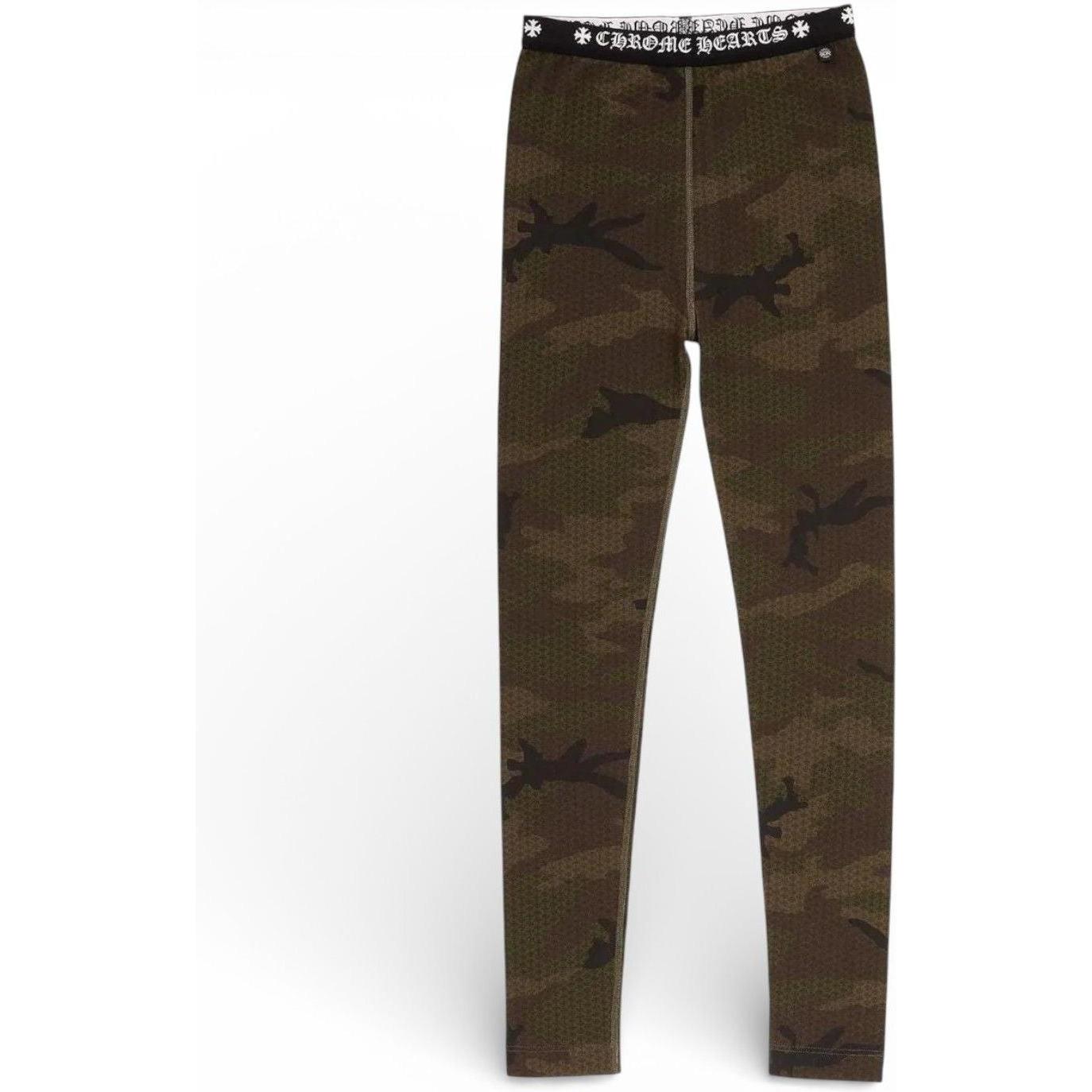 Chrome Hearts Women's Horseshoe Leggings Camouflage