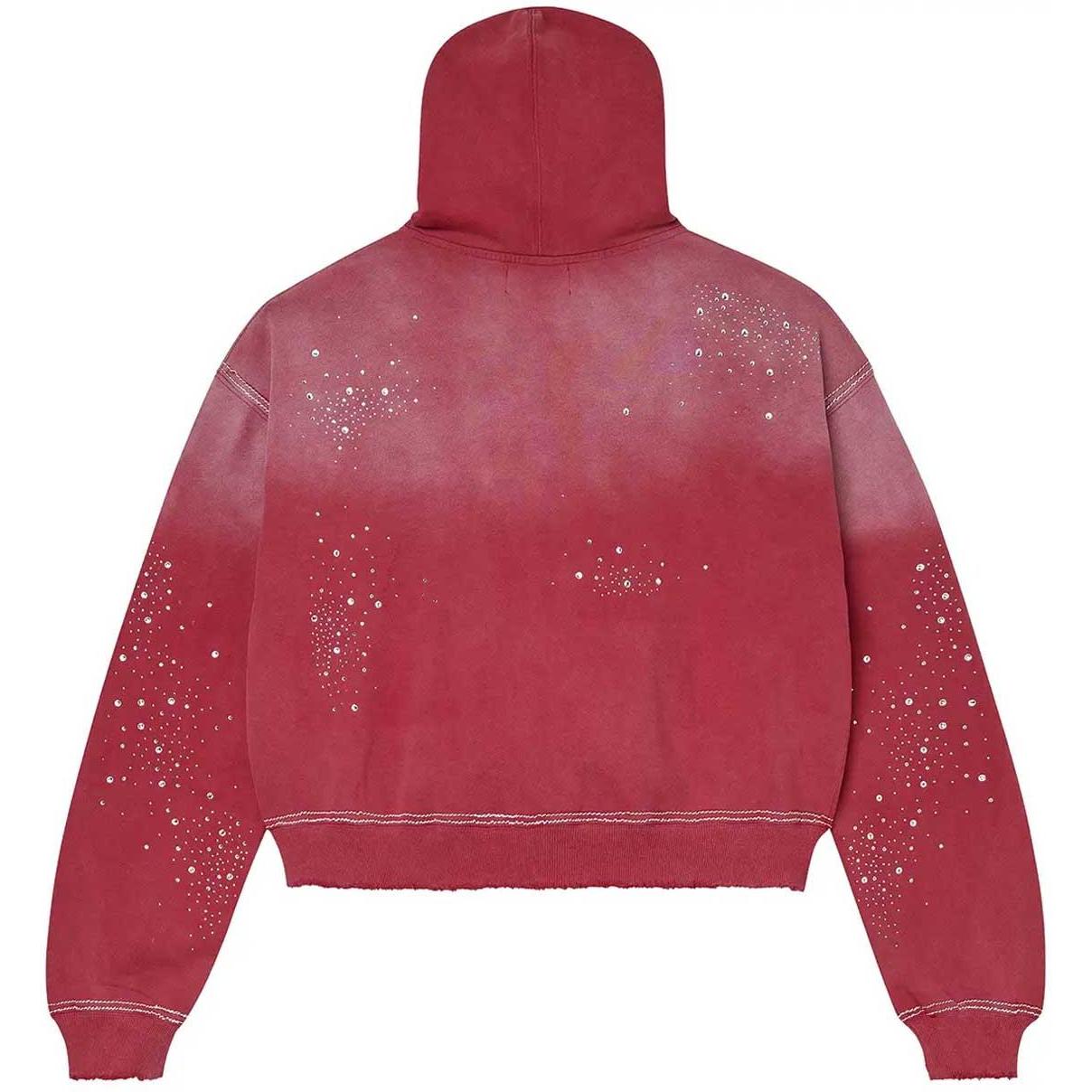Vale Forever Classico Zip Up Hoodie Ruby