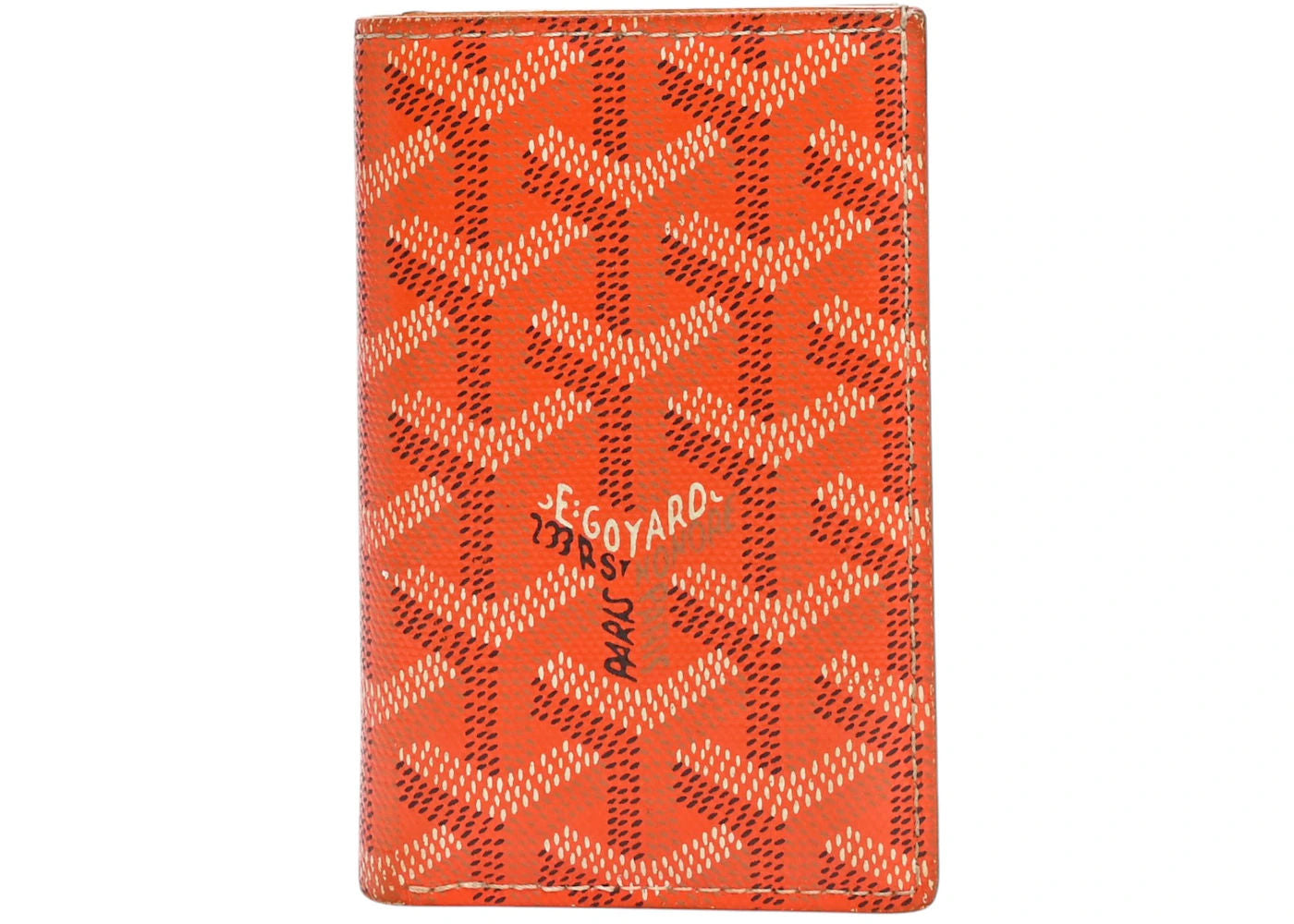 Goyard Saint Pierre Card Holder Orange - Like New