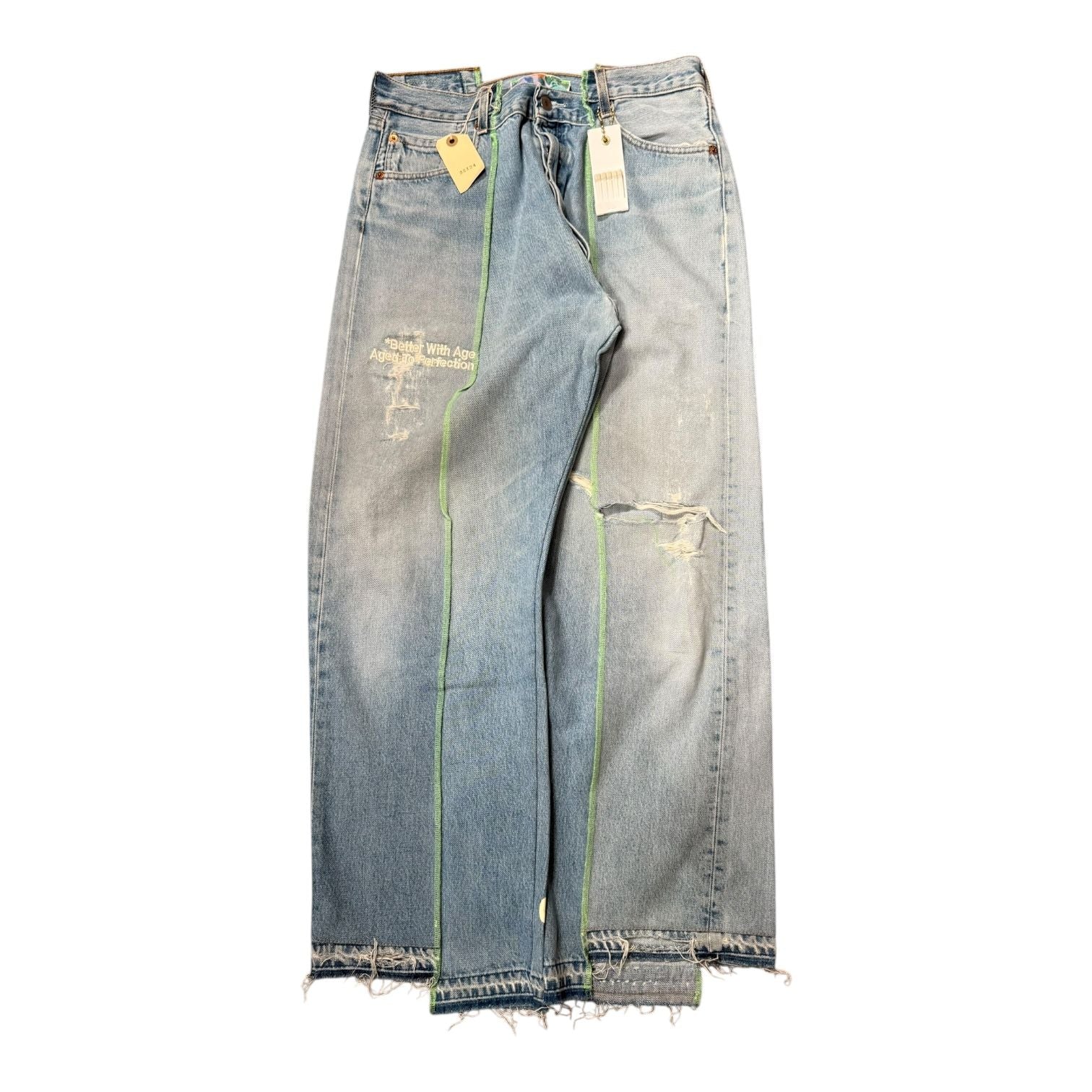 Better With Age Altar Reconstructed Denim Multi
