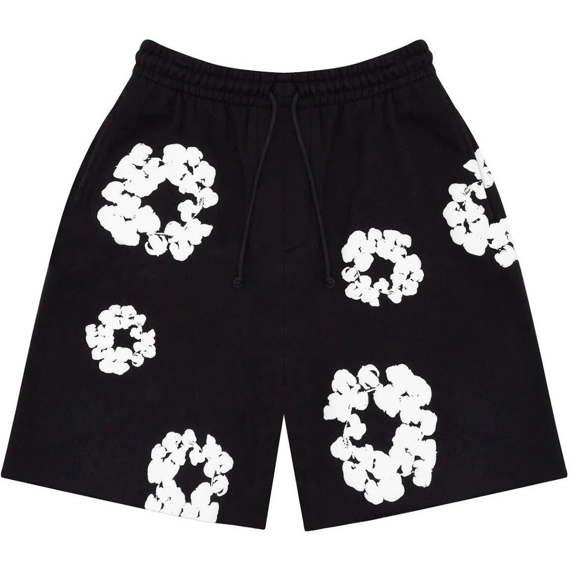 Denim Tears The Cotton Wreath Shorts Black