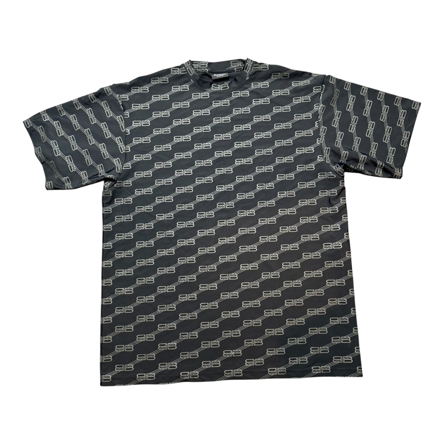 Balenciaga Monogram Swimwear Shirt Black