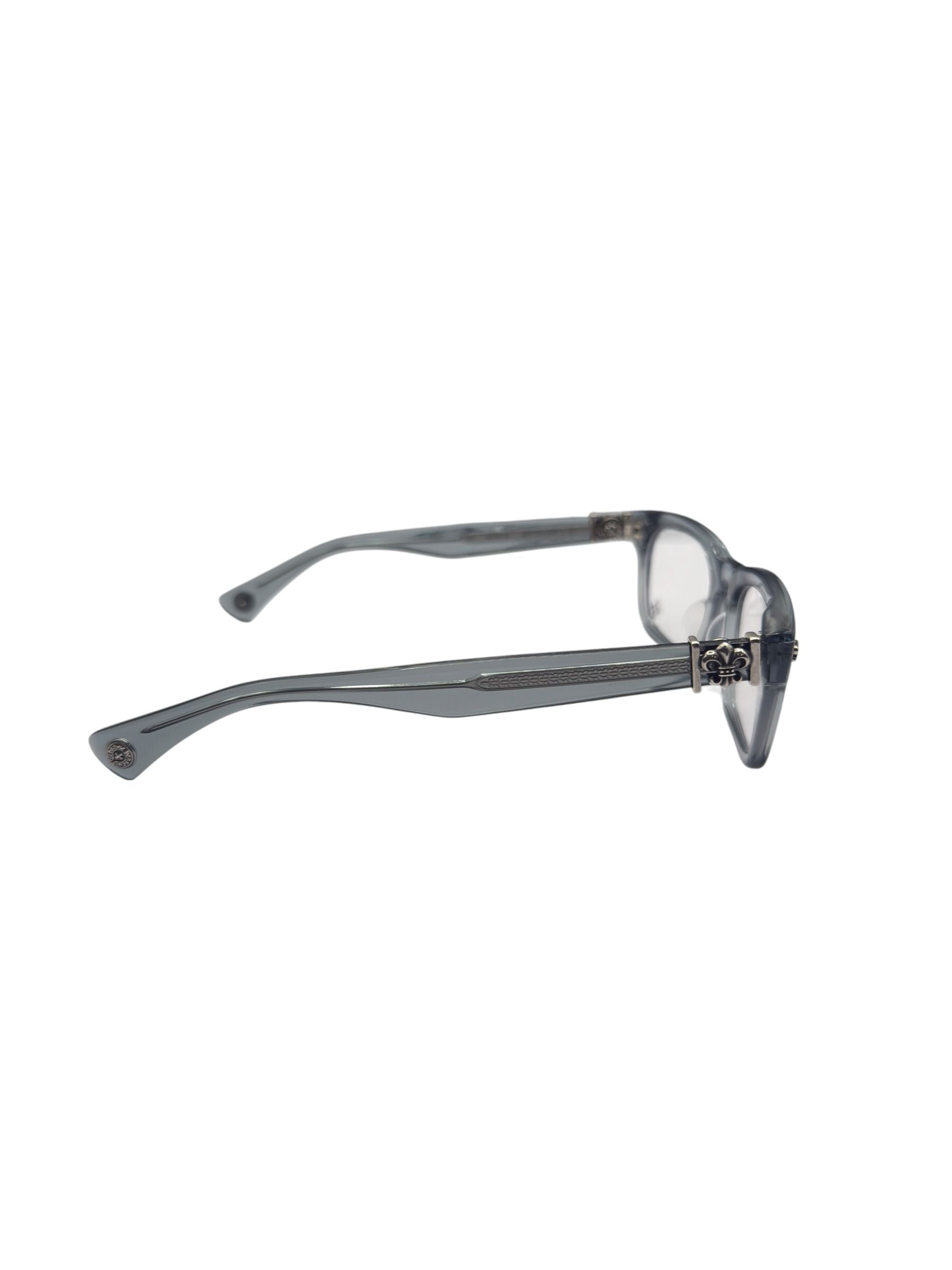 Chrome Hearts Gittin Any? Slated/Silver Glasses  - Like New