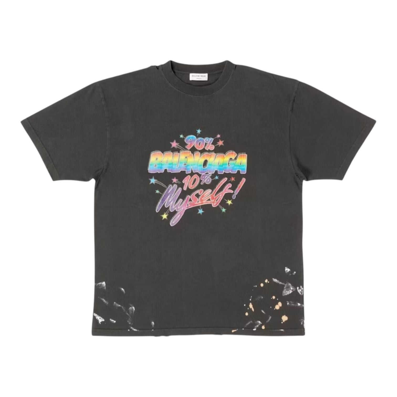 Balenciaga 90/10 Vintage T-Shirt Black/Multi