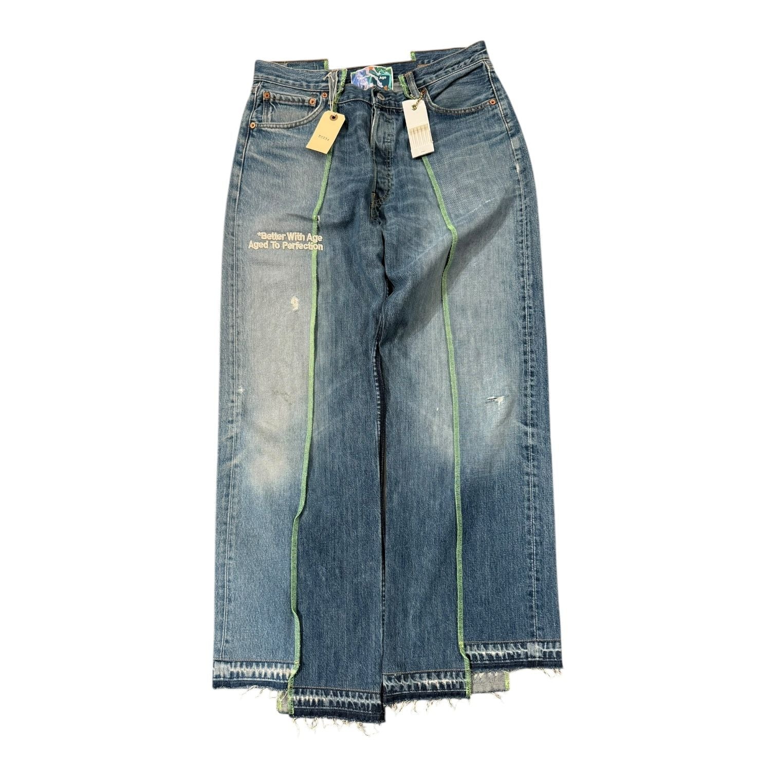 Better With Age Altar Reconstructed Denim Multi #2