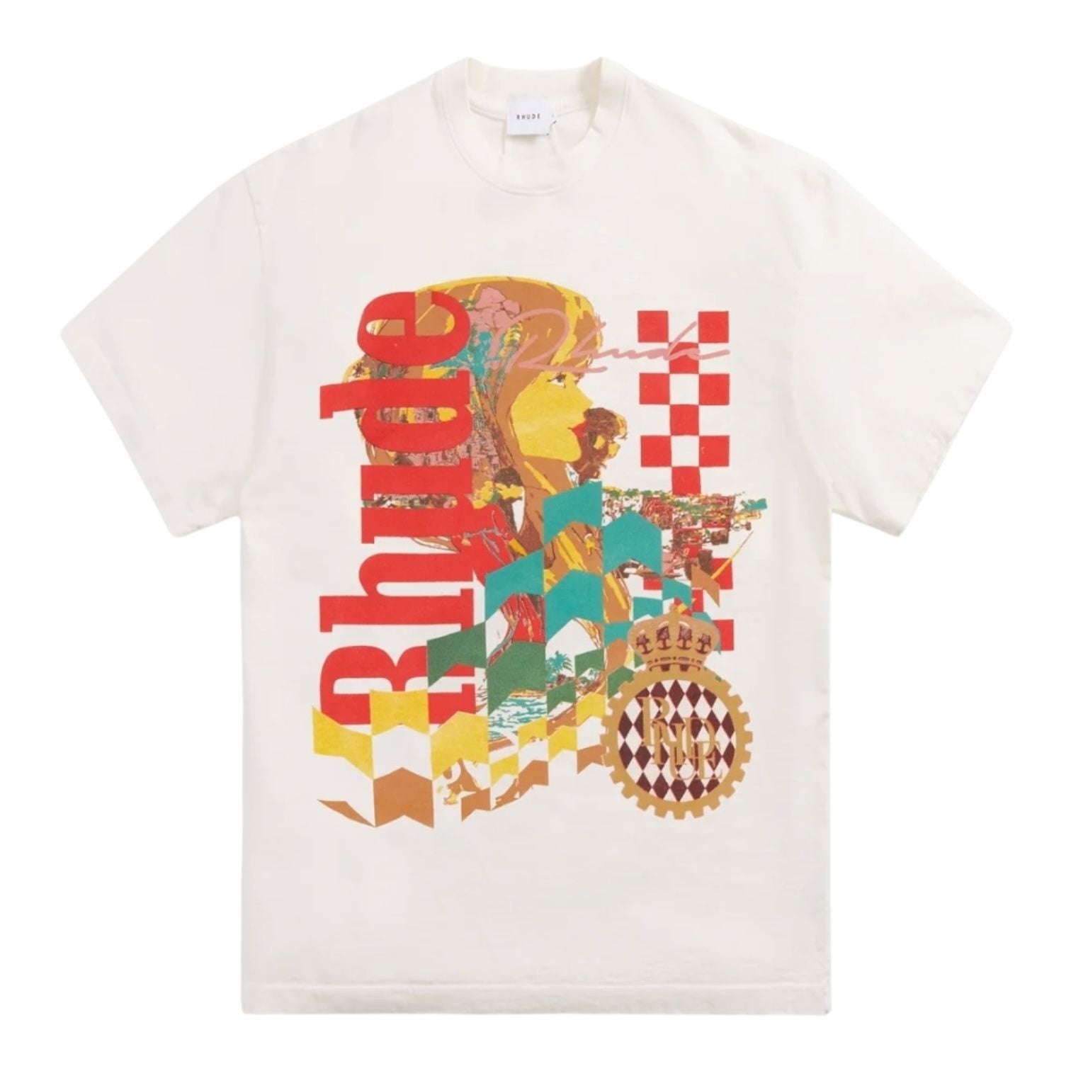 Rhude Joyride T-Shirt Vintage White