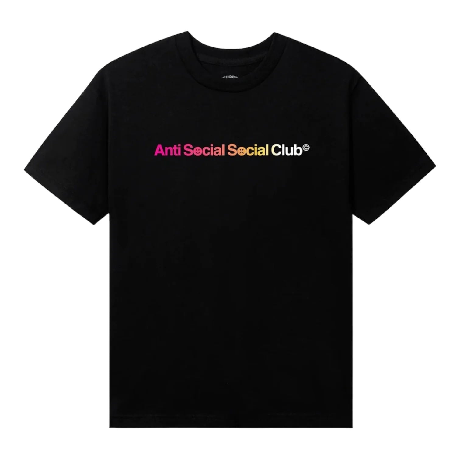 Anti Social Social Club ASSC Indoglo T-Shirt Black