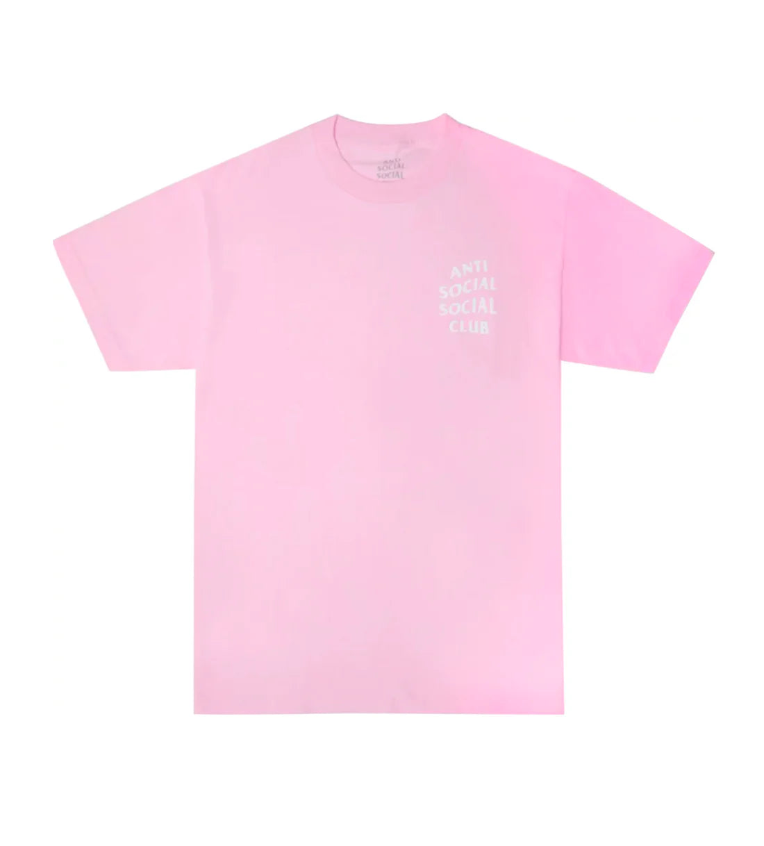 Anti Social Social Club Logo T-Shirt Pink
