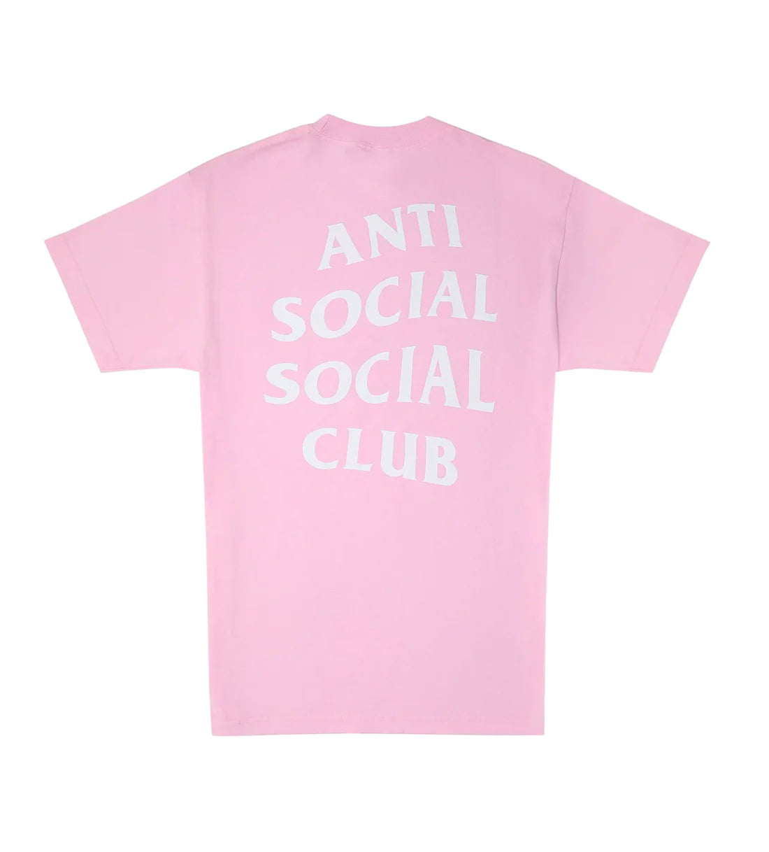 Anti Social Social Club Logo T-Shirt Pink