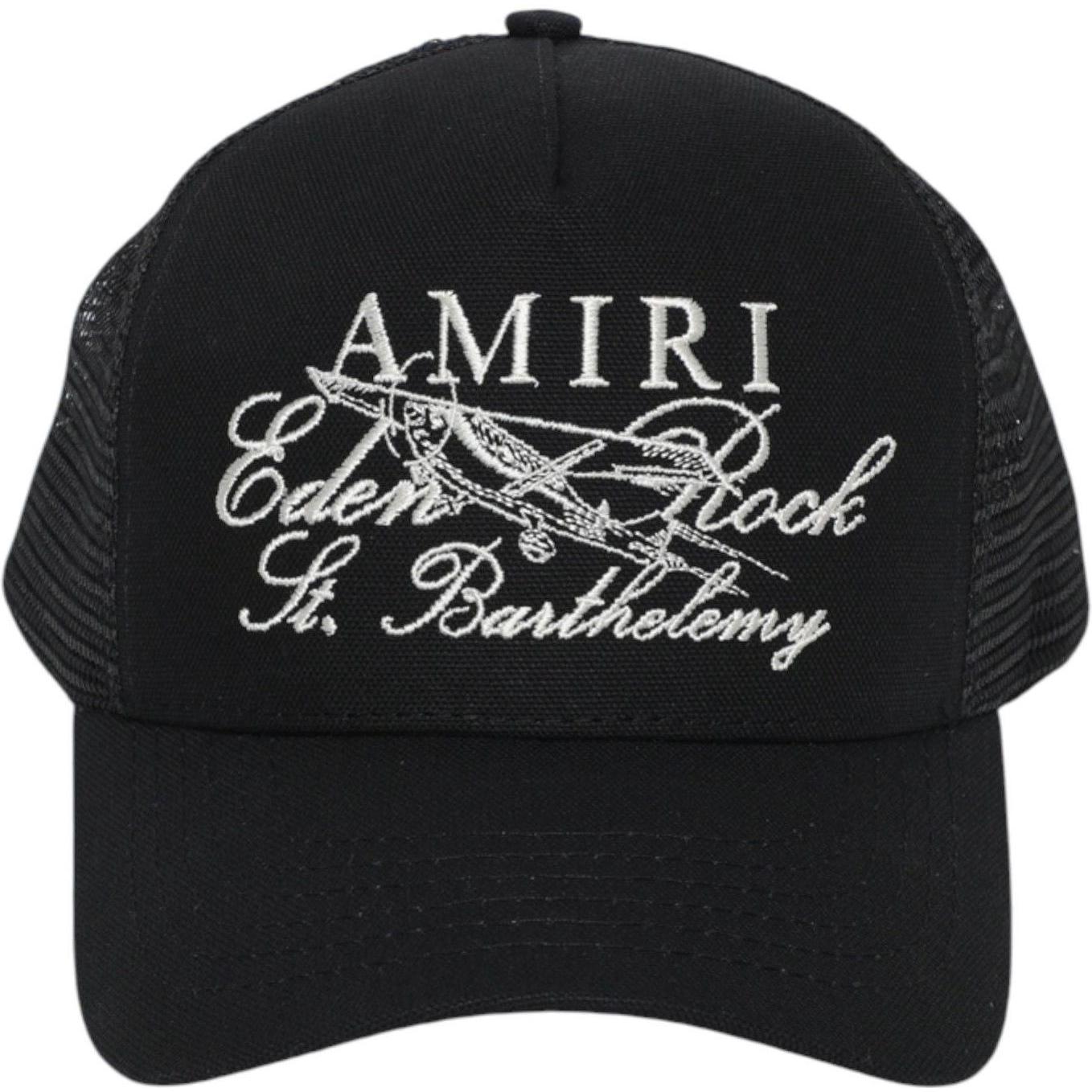 Amiri Eden Rock Trucker Hat Black