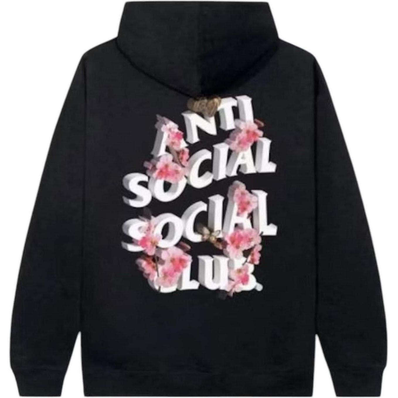 Anti Social Social Club 4k Kkoch Hoodie Black