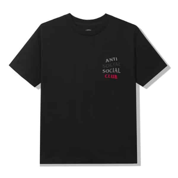 Anti Social Social Club 99 Retro IV T-Shirt Black