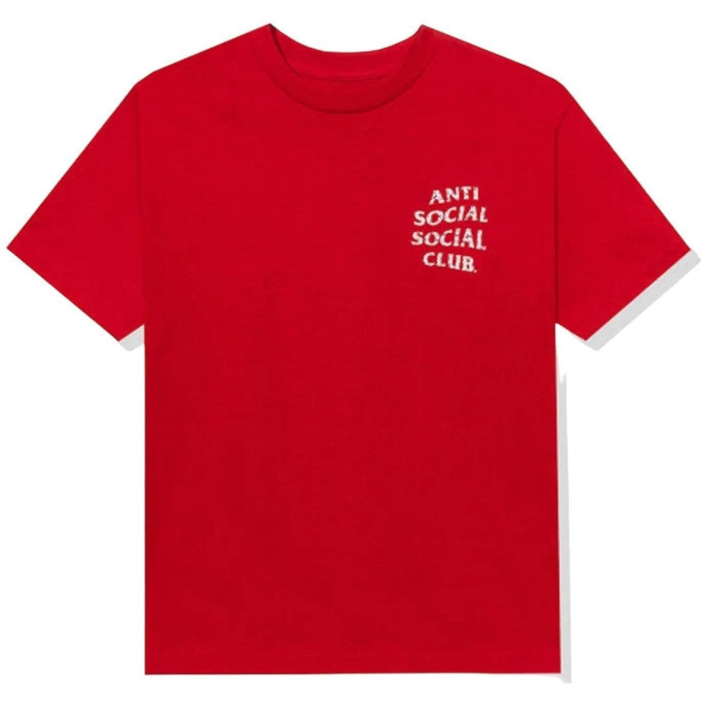 Anti Social Social Club ASSC Case Study Flag T-Shirt Red