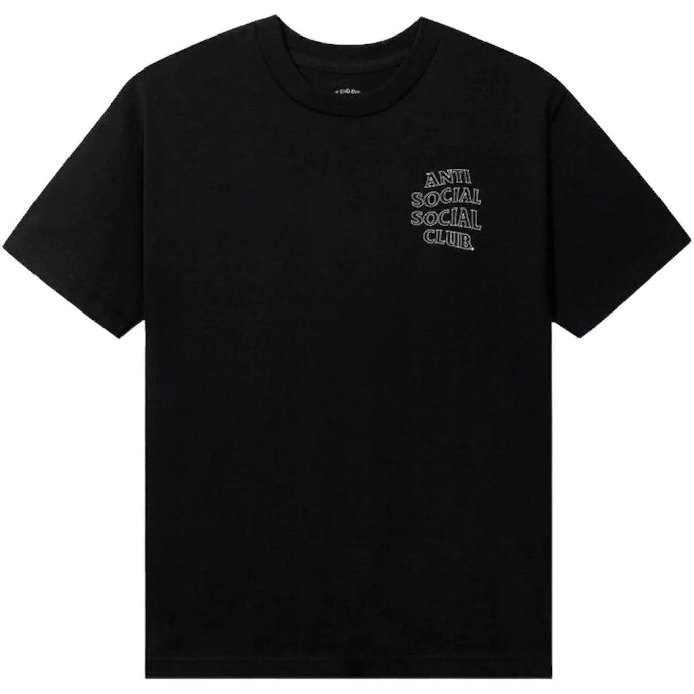 Anti Social Social Club ASSC Ghost Berlin T-Shirt Black