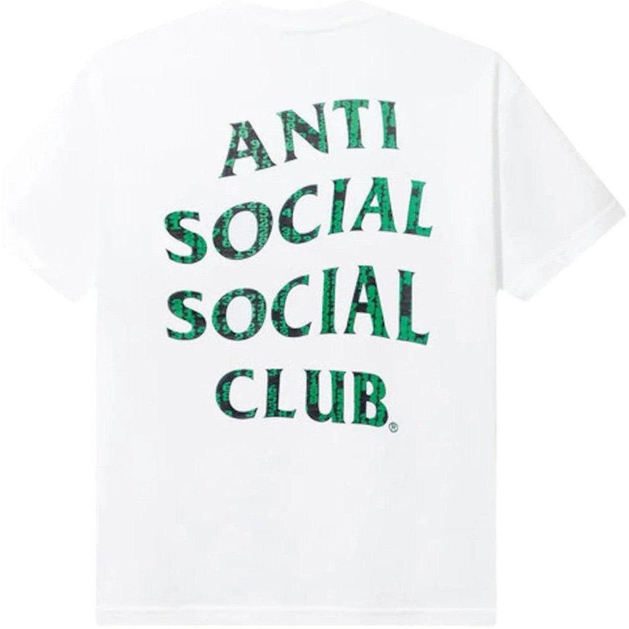 Anti Social Social Club ASSC Glitch T-Shirt White