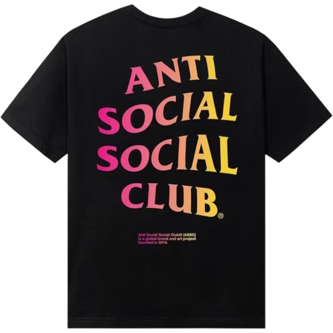 Anti Social Social Club ASSC Indoglo T-Shirt Black