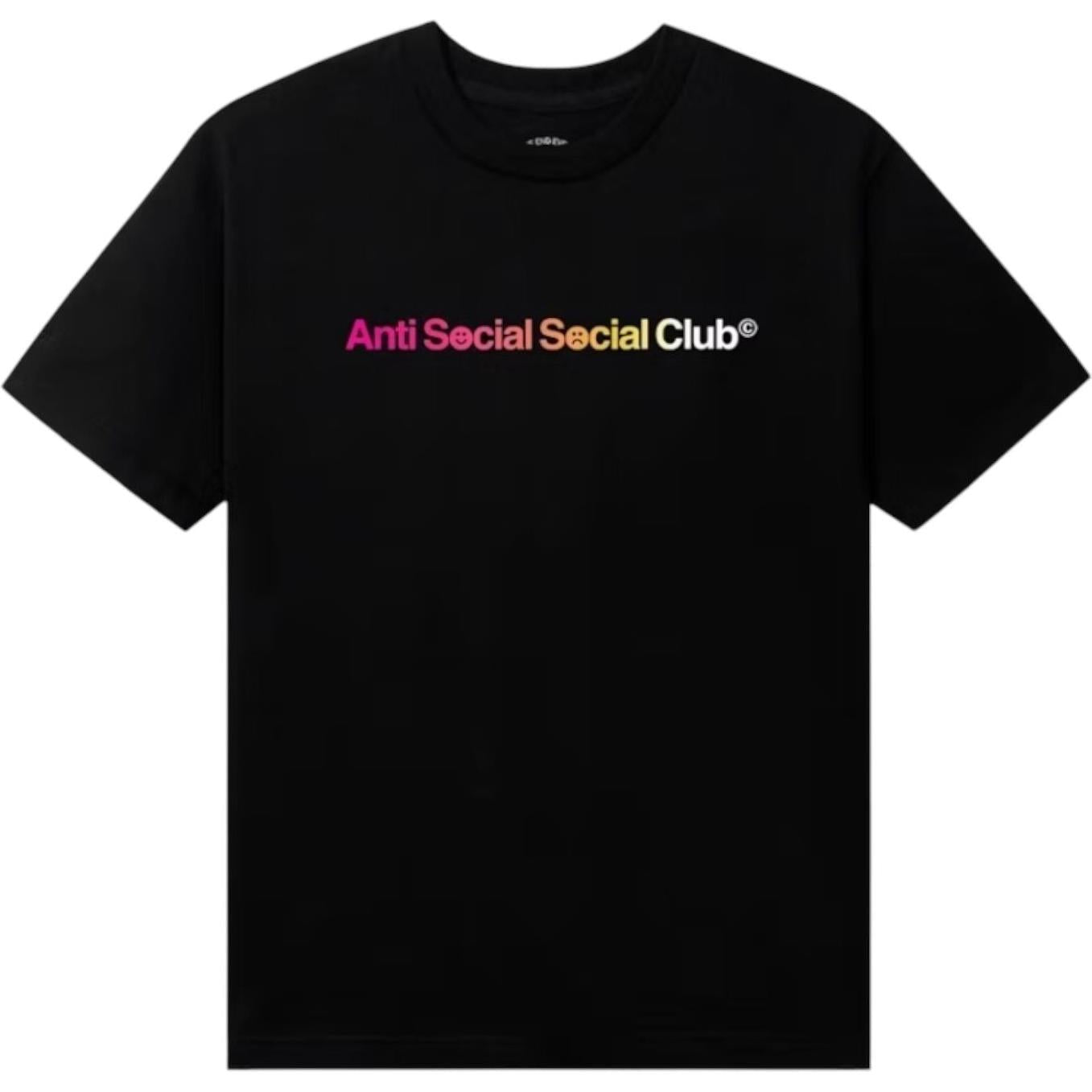 Anti Social Social Club ASSC Indoglo T-Shirt Black