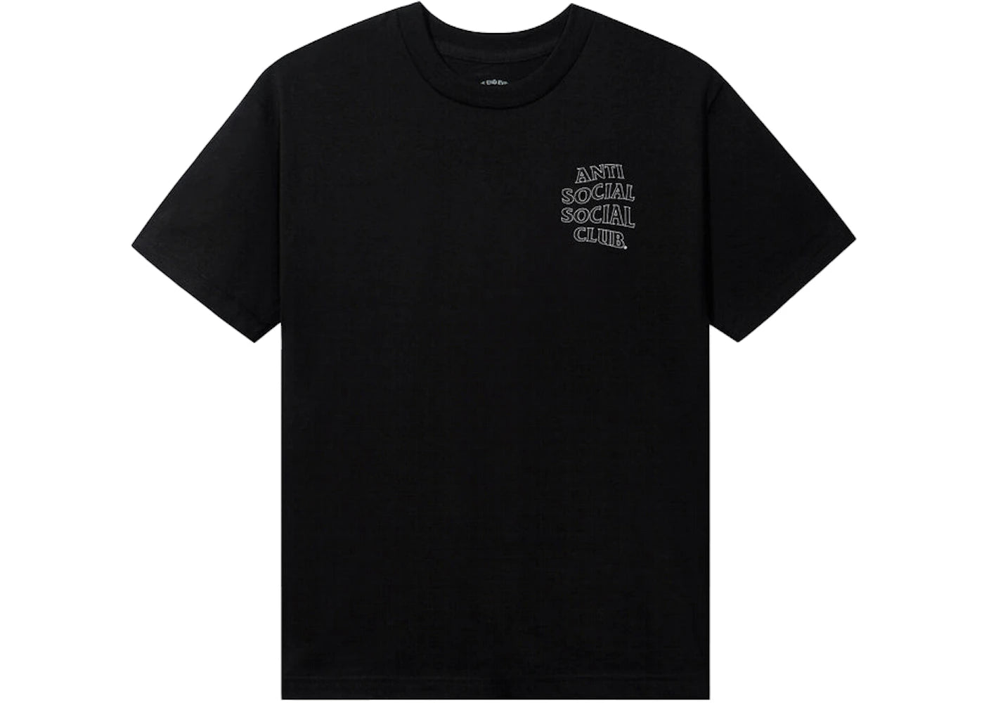 Anti Social Social Club ASSC Ghost Berlin T-Shirt Black