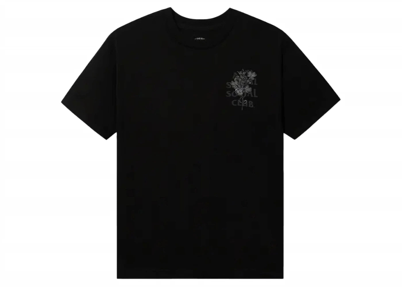 Anti Social Social Club ASSC Hokkaido Tonal 3M T-Shirt Black