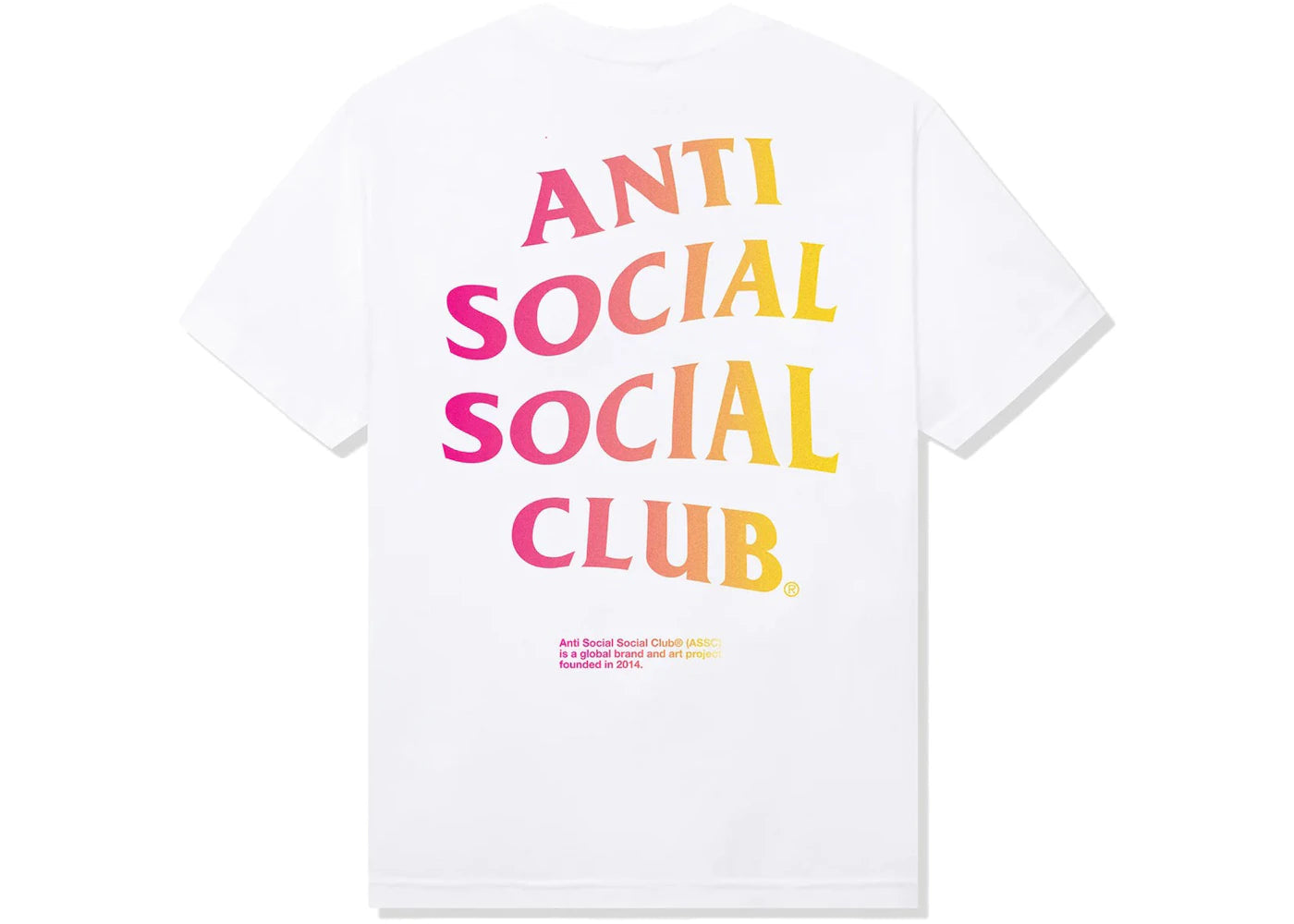 Anti Social Social Club ASSC Indoglo T-Shirt White