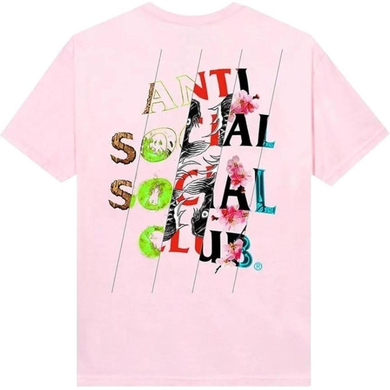 Anti Social Social Club Madness Tee Pink