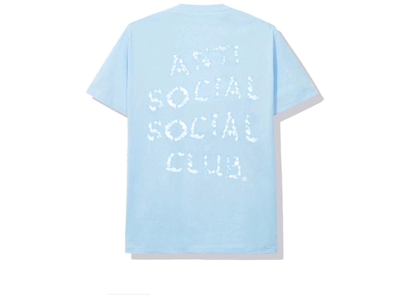 Anti Social Social Club ASSC Partly Cloudy T-Shirt Blue