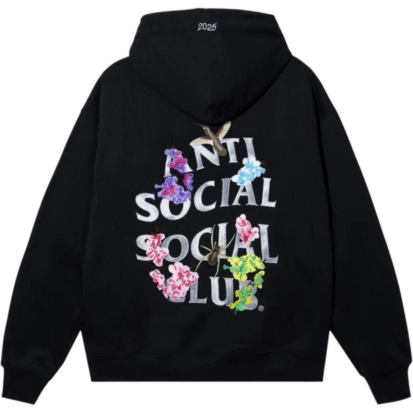 Anti Social Social Club Reflective Embroidered 2025 Club Hoodie