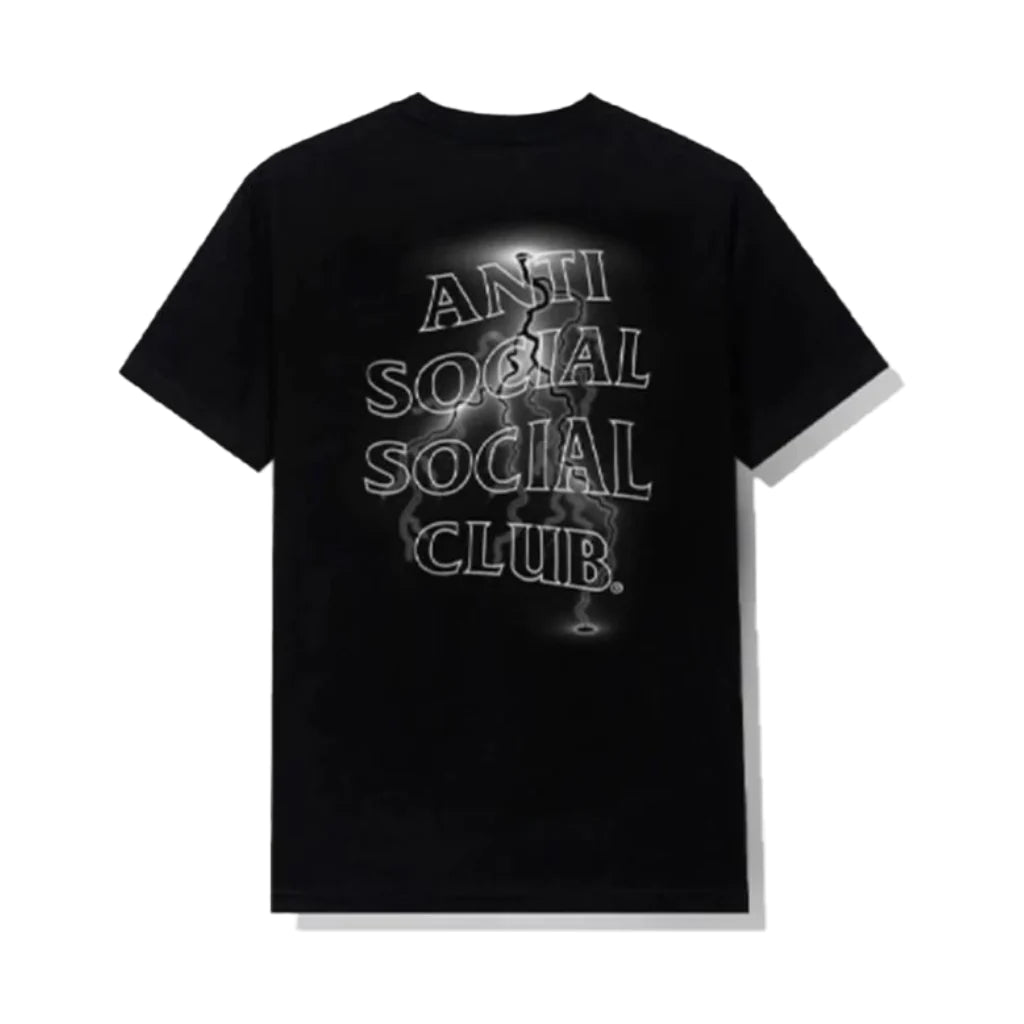 Anti Social Social Club ASSC Lightning Twista T-Shirt Black