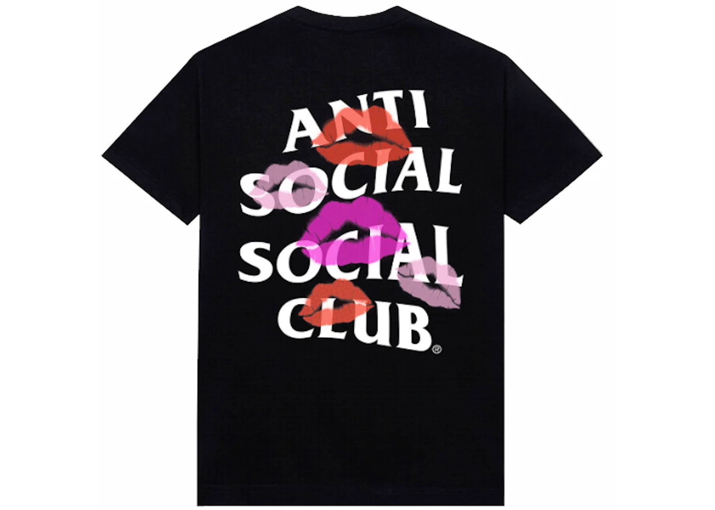 Anti Social Social Club ASSC Your Kiss T-Shirt Black