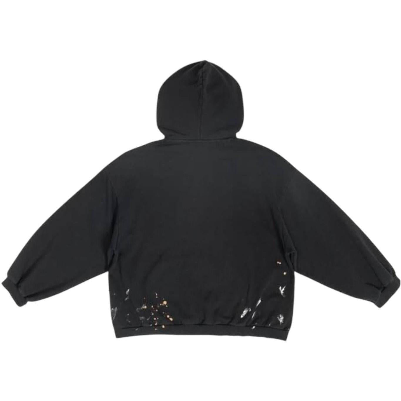 Balenciaga 90/10 Slogan Print Hoodie