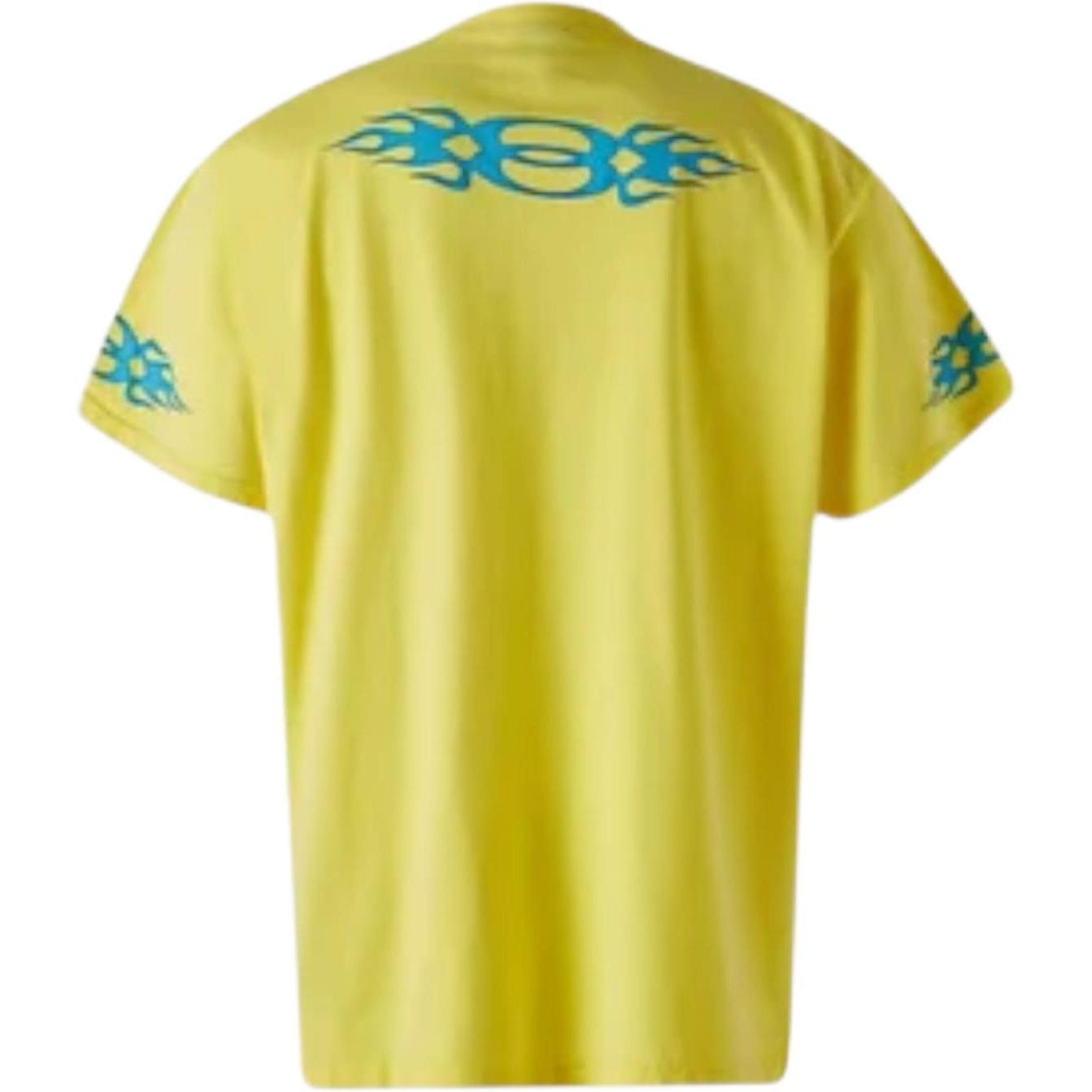 Balenciaga Burning Unity Flame T-Shirt Yellow