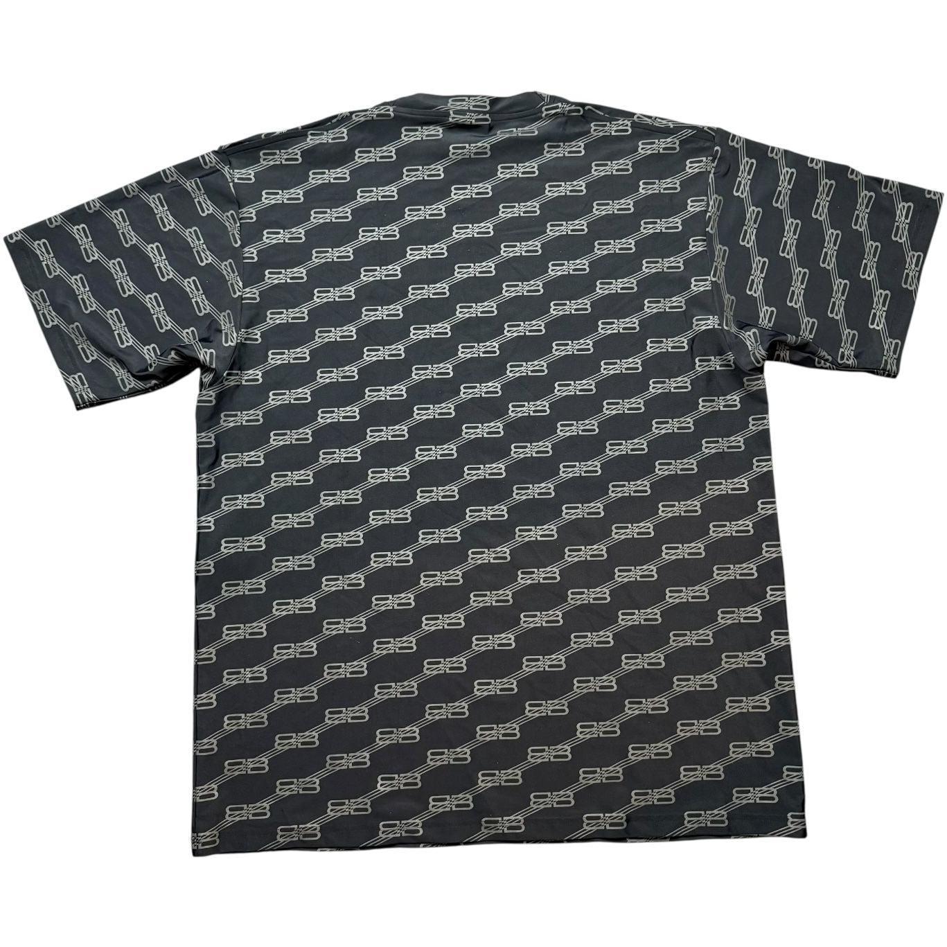 Balenciaga Monogram Swimwear Shirt Black