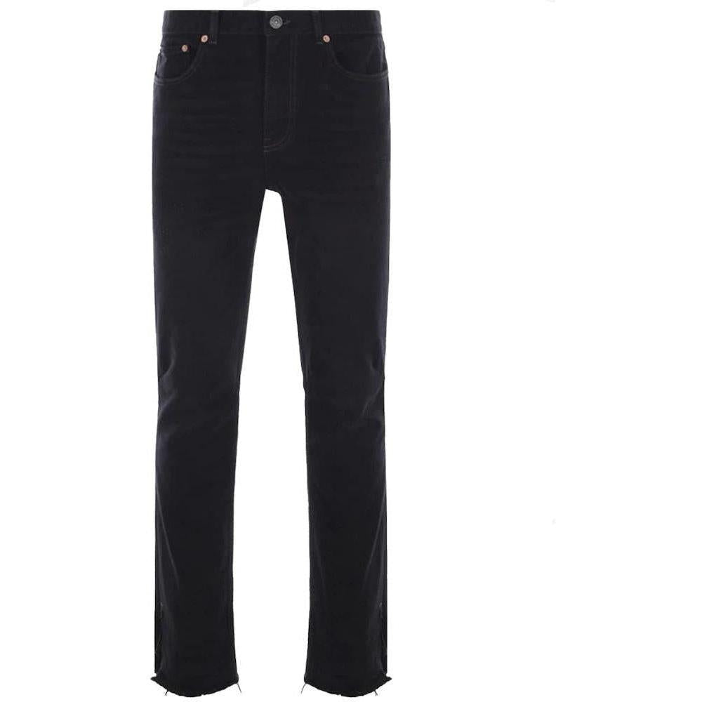 Balenciaga Regular Fit Denim Jeans Black