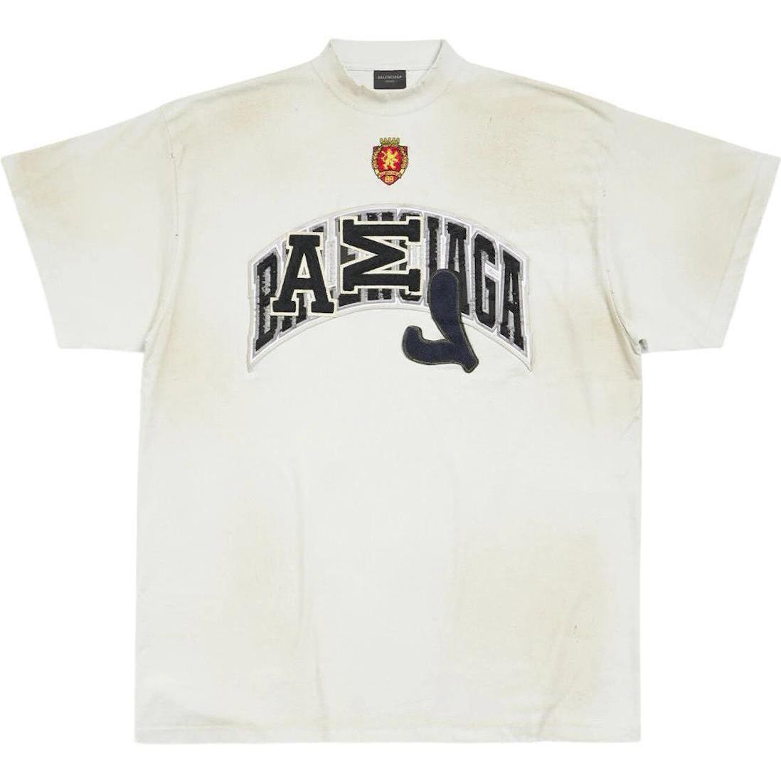 Balenciaga Skater Oversized T-shirt White