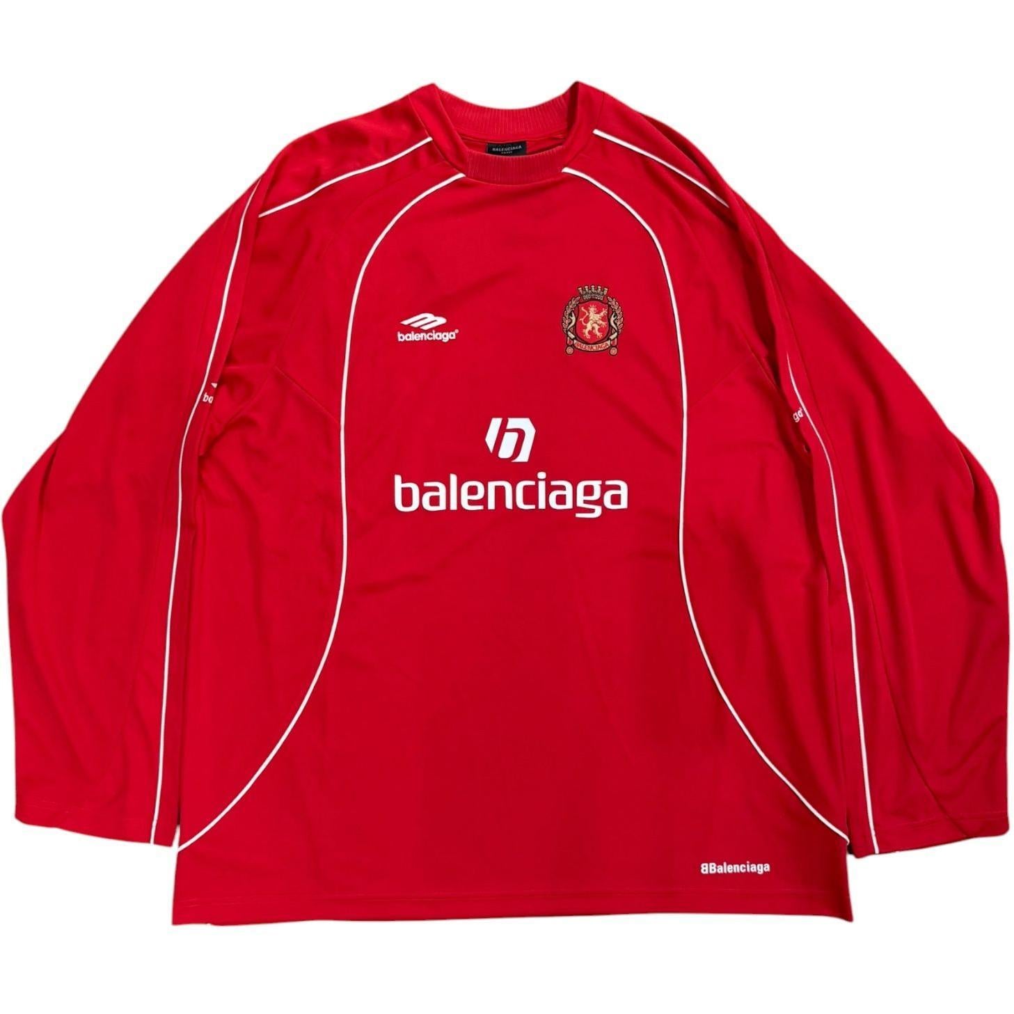 Balenciaga Soccer Jersey Milano Red