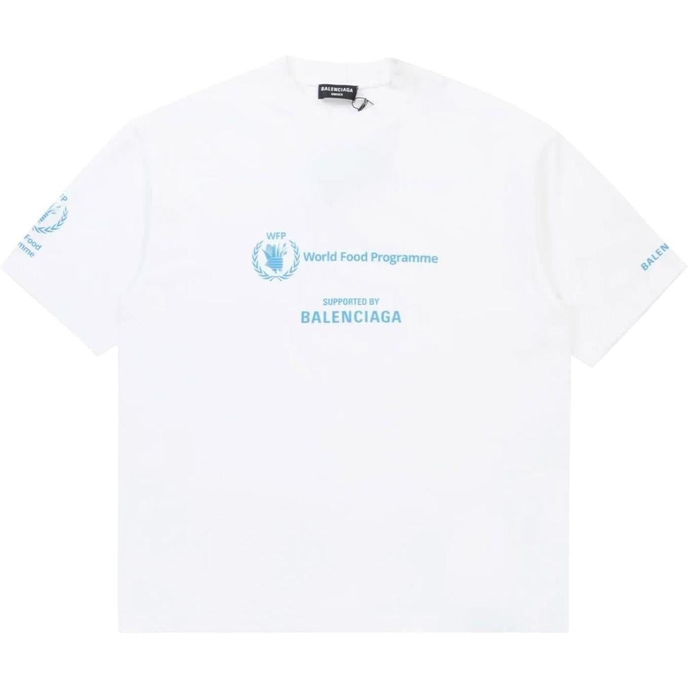 Balenciaga World Food Programme Tee White