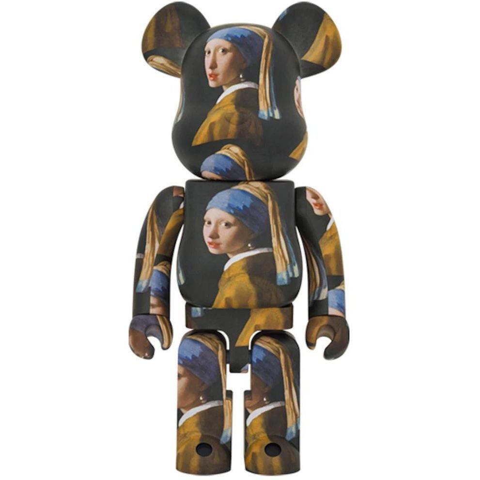 Bearbrick Johannes Vermeer (Girl with a Pearl Earring) 1000%