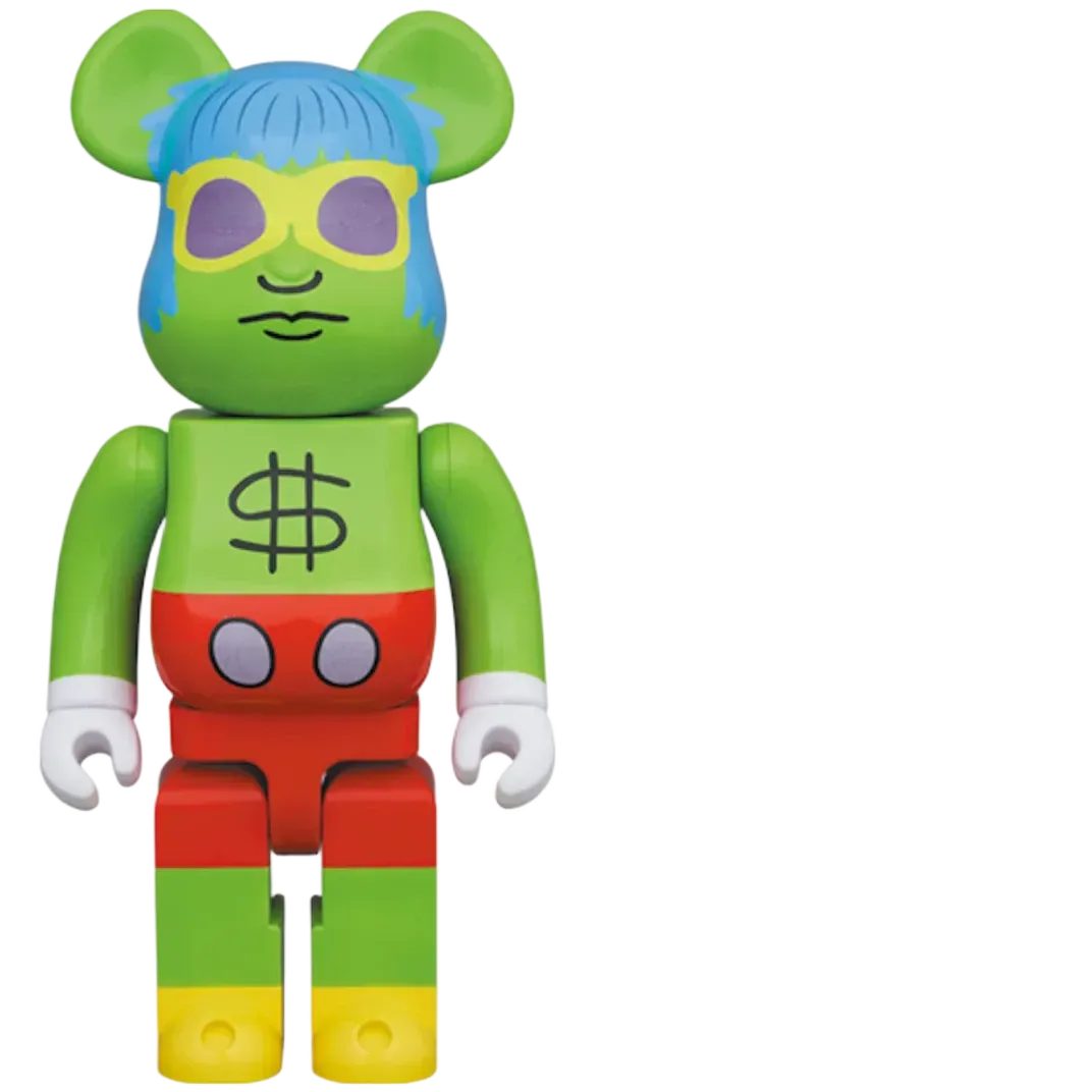 Bearbrick Keith Haring Andy Mouse 1000%