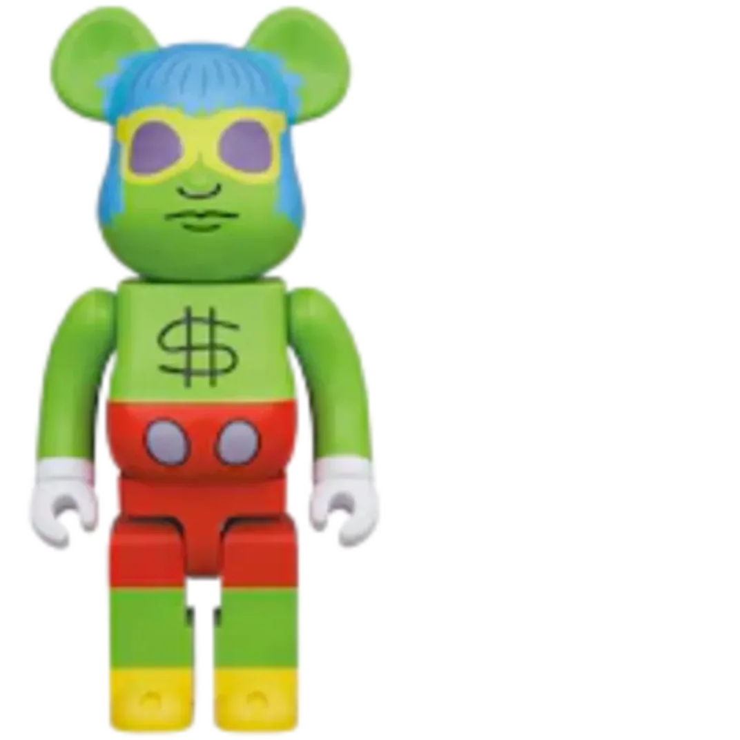 Bearbrick Keith Haring Andy Mouse 1000%