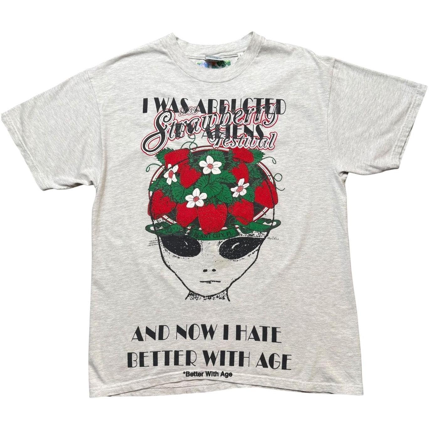 Better With Age Alien Is This All There Gray T-Shirt