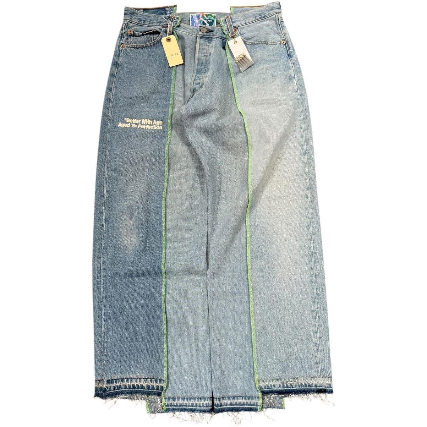 Better With Age Altar Reconstructed Denim Multi #4