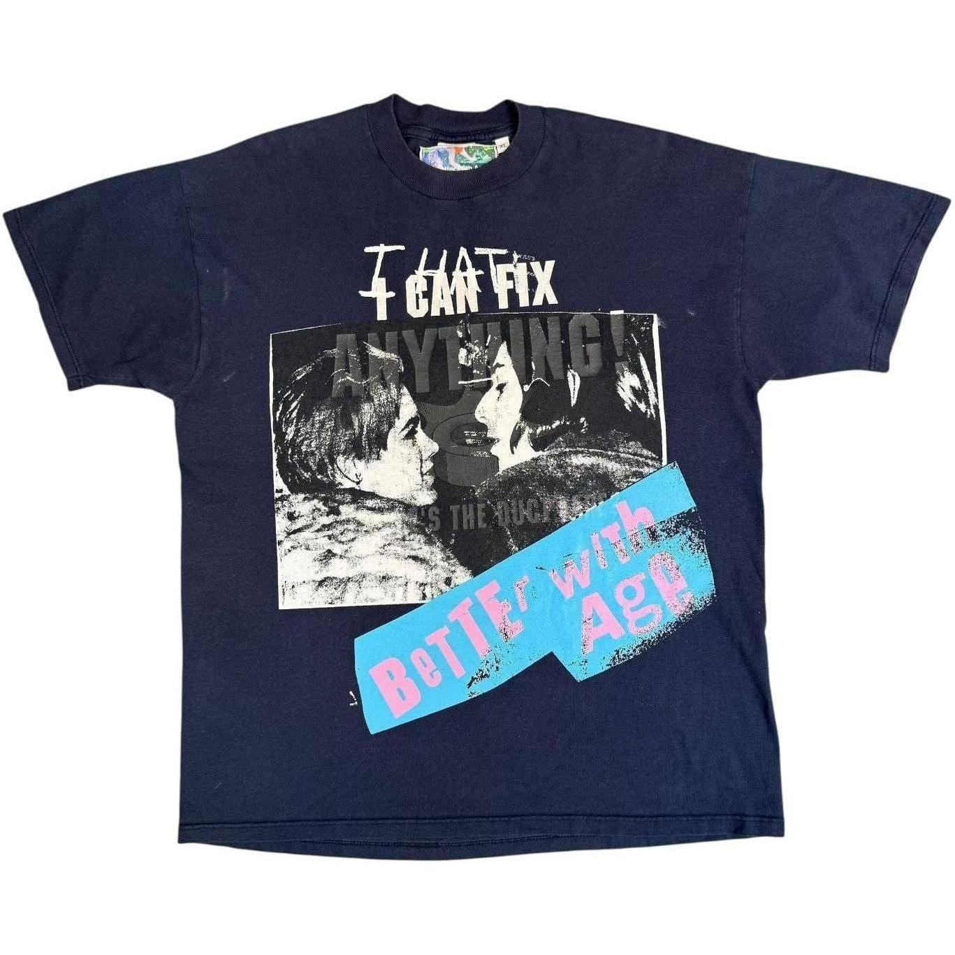 Better With Age Be A Devil's Advocate T-Shirt Navy