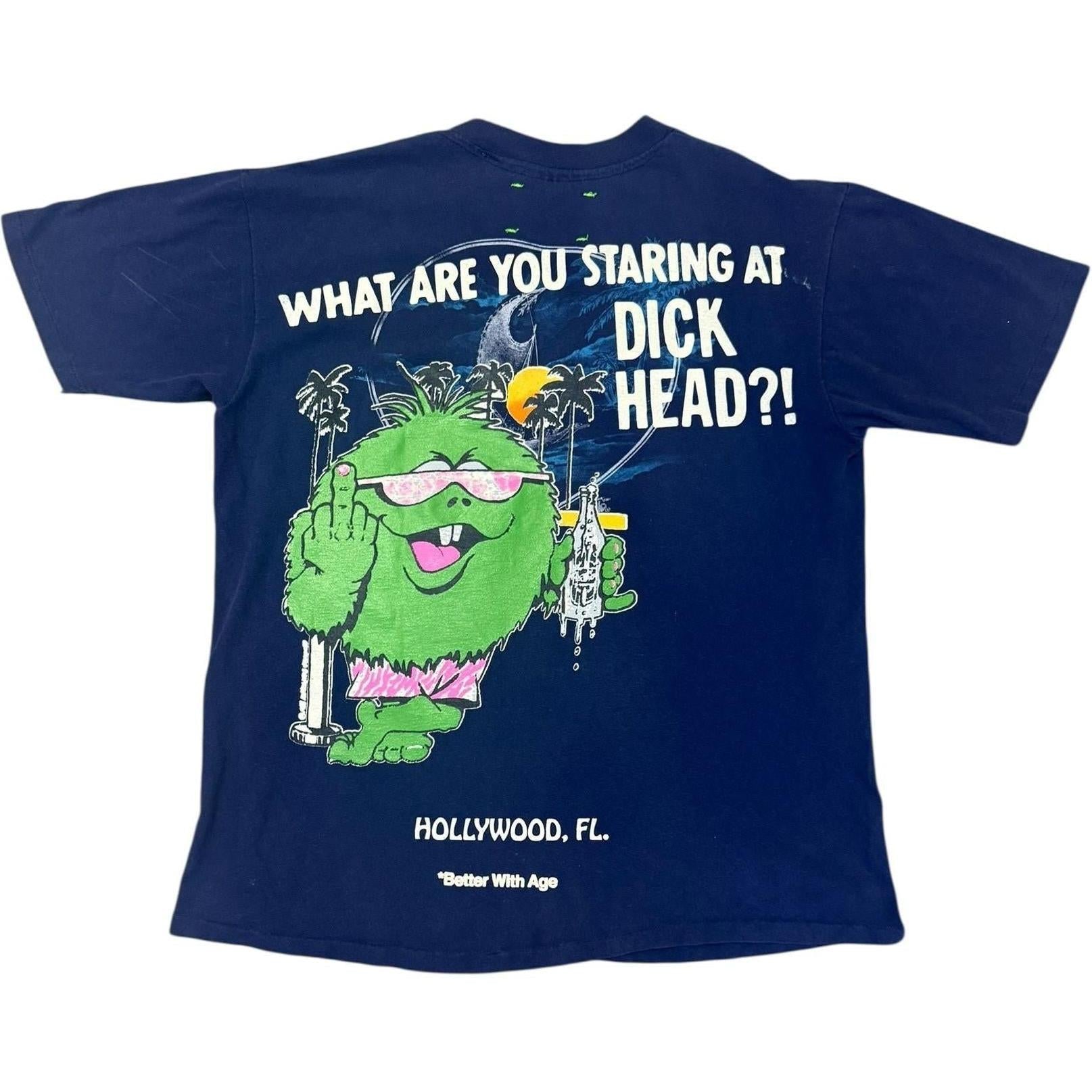 Better With Age Dickhead Tee Blue/Multi