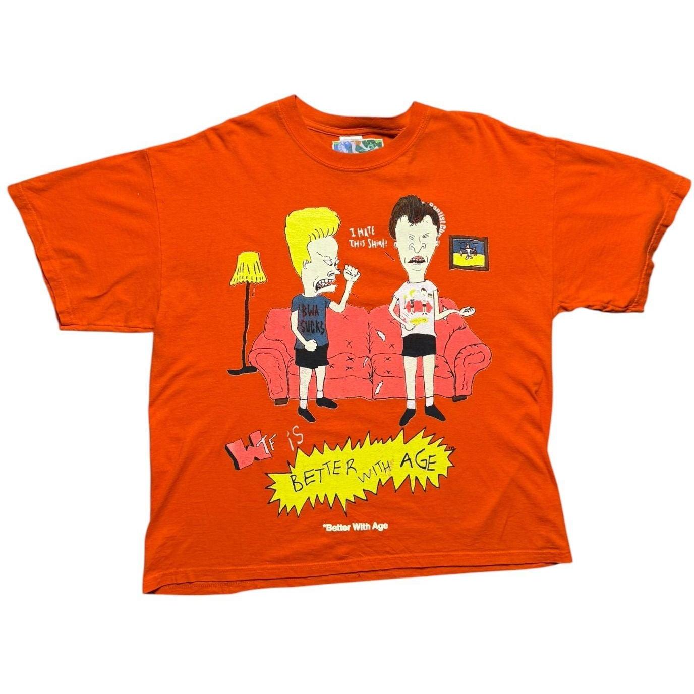Better With Age Dumb T-Shirt Orange